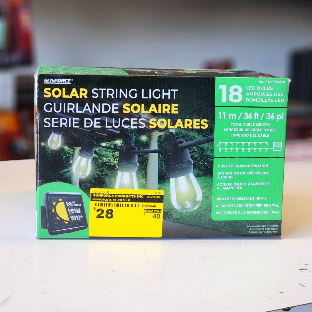 36' 18 Led Bulb 36' 18 Led Bulb